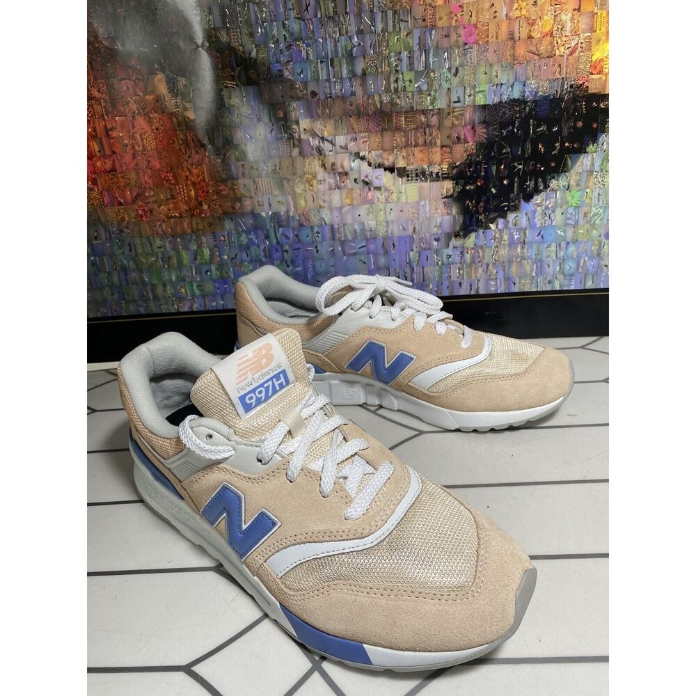 New Balance Womens 997H Rose Water Stellar Blue Suede CW997HVW Womens Size 11 - Picture 4 of 10